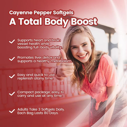 Catanutri® Cayenne Pepper Softgels