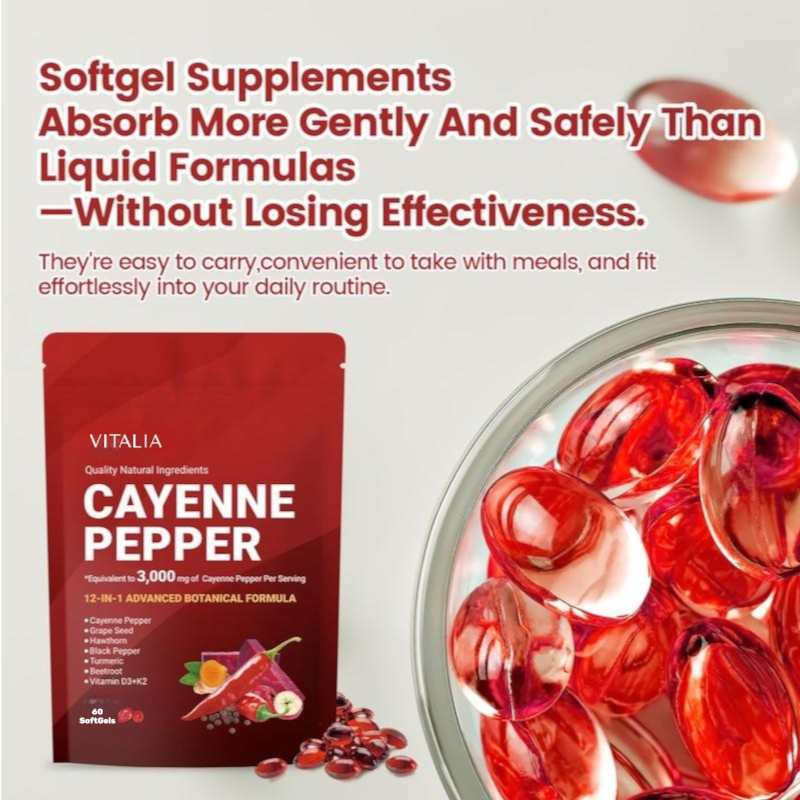 Catanutri® Cayenne Pepper Softgels