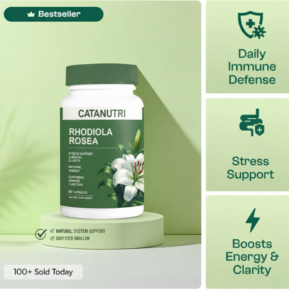 Rhodiola Rosea - Soporte Natural para el Cortisol y Control de Peso