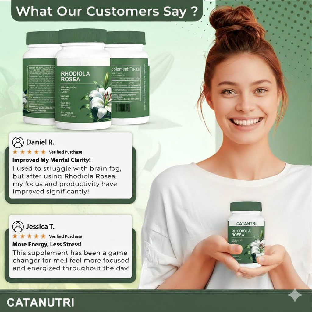 Rhodiola Rosea - Soporte Natural para el Cortisol y Control de Peso