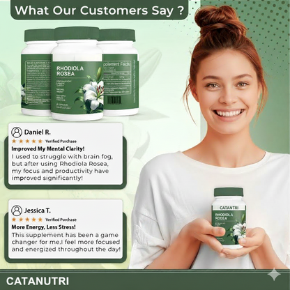 Rhodiola Rosea - Soporte Natural para el Cortisol y Control de Peso