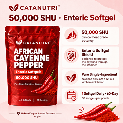 Catanutri African Cayenne — 50,000 SHU