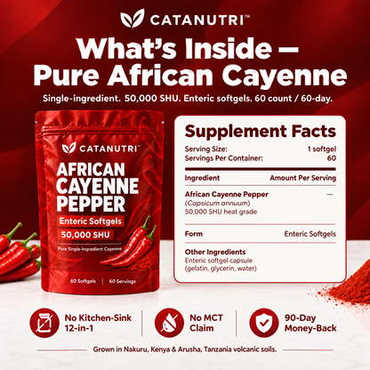 Catanutri African Cayenne — 50,000 SHU